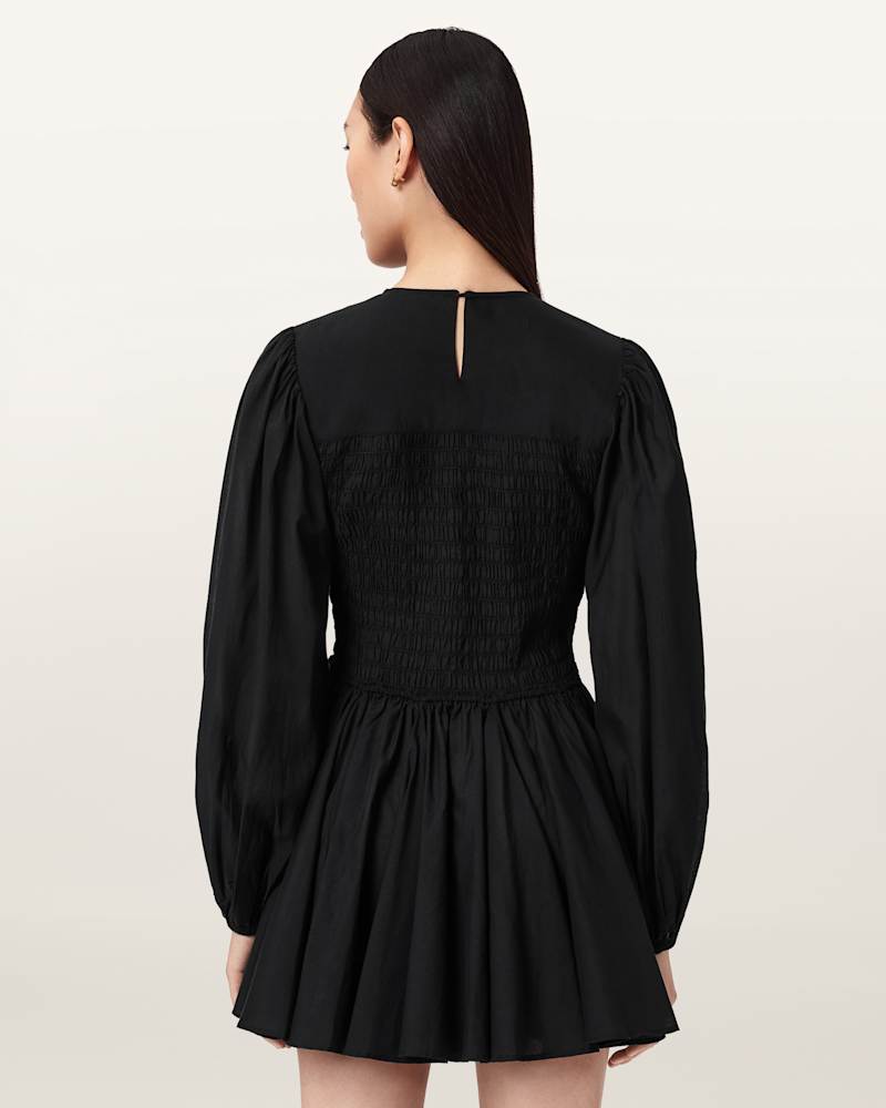 Chia Smocked Mini Dress