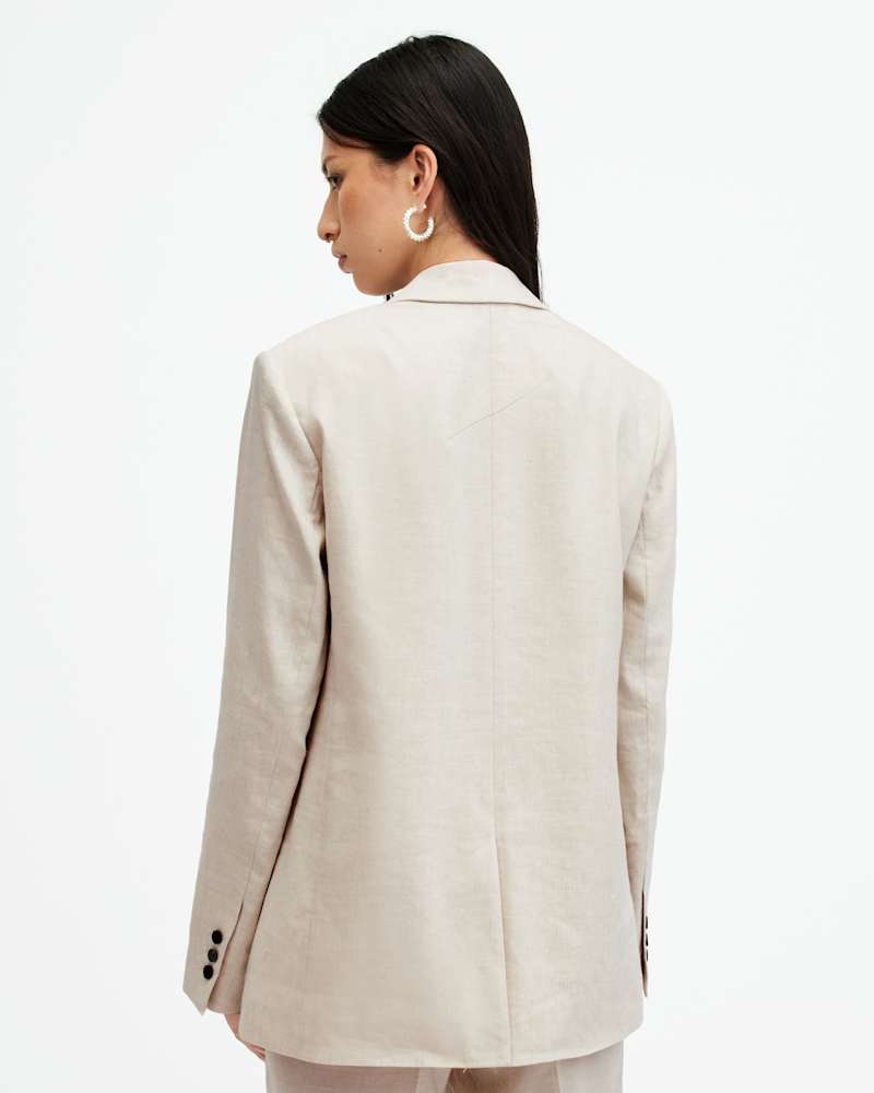 Whitney Linen Blend Relaxed Fit Blazer