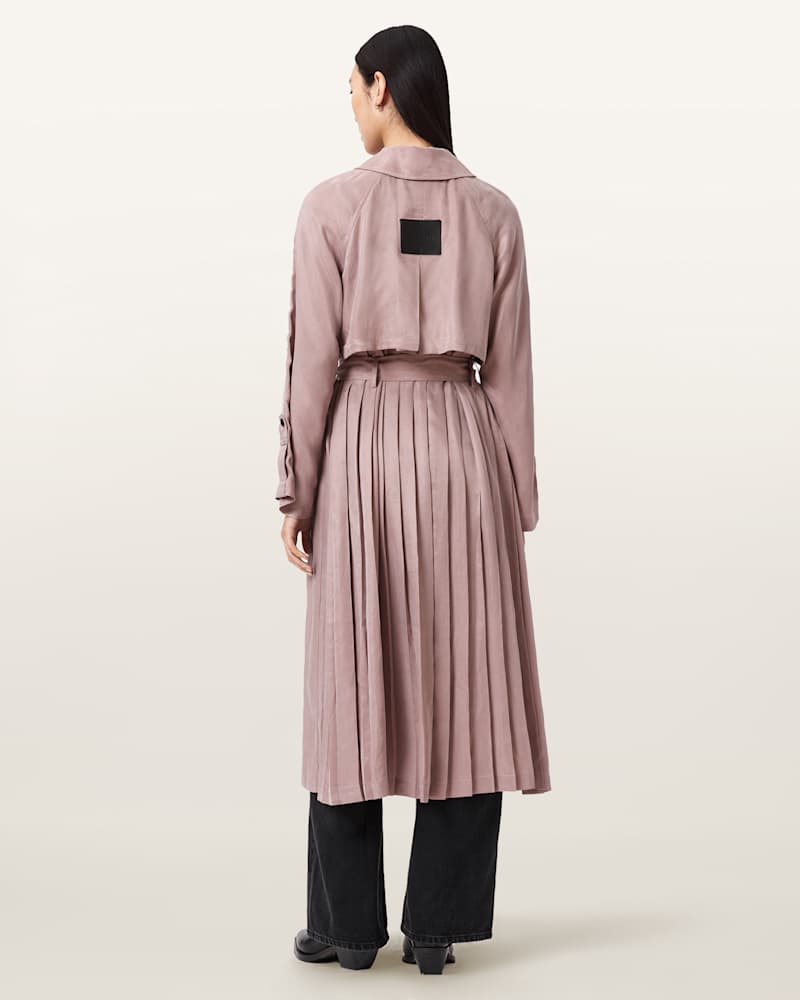 Lizie Double Breasted Trench Coat