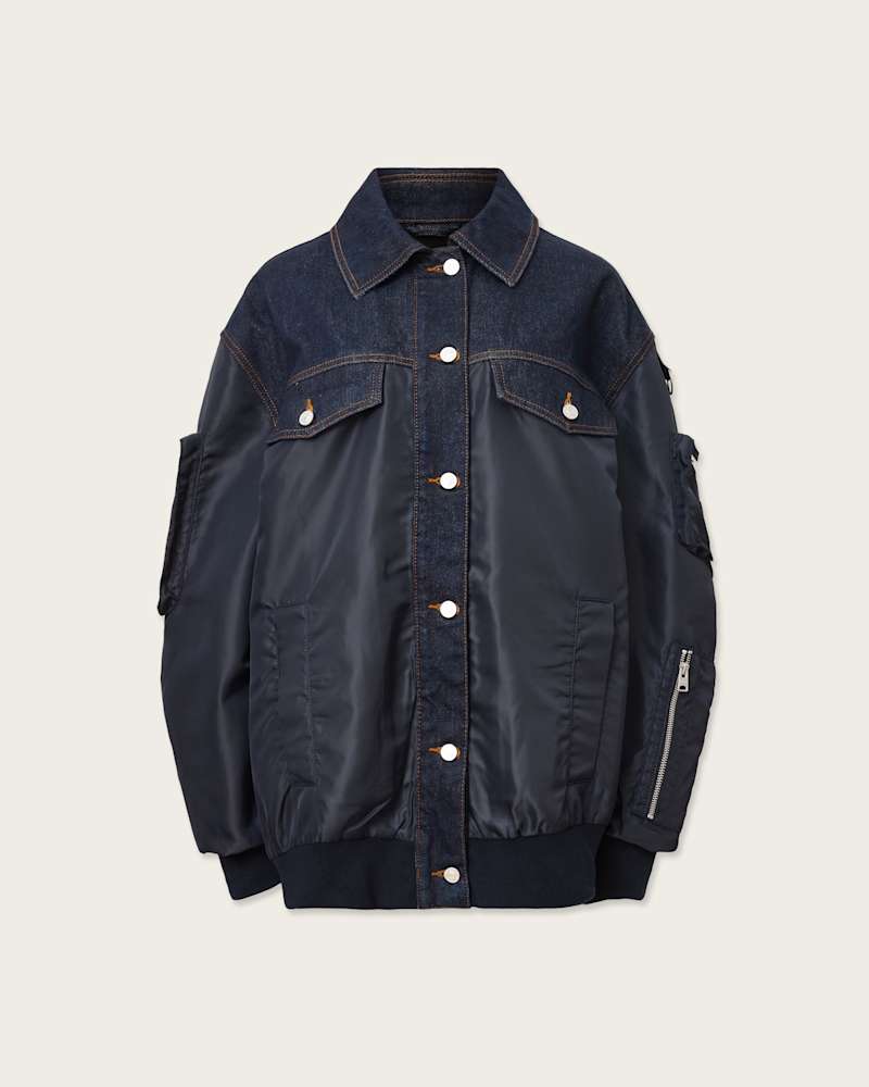 Verity Relaxed Fit Bomber Jacket