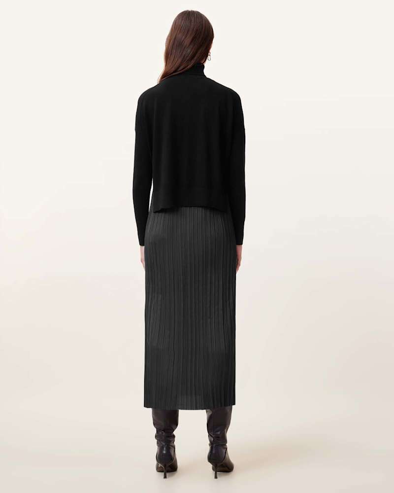 Vittoria 2-In-1 Pleated Midi Dress