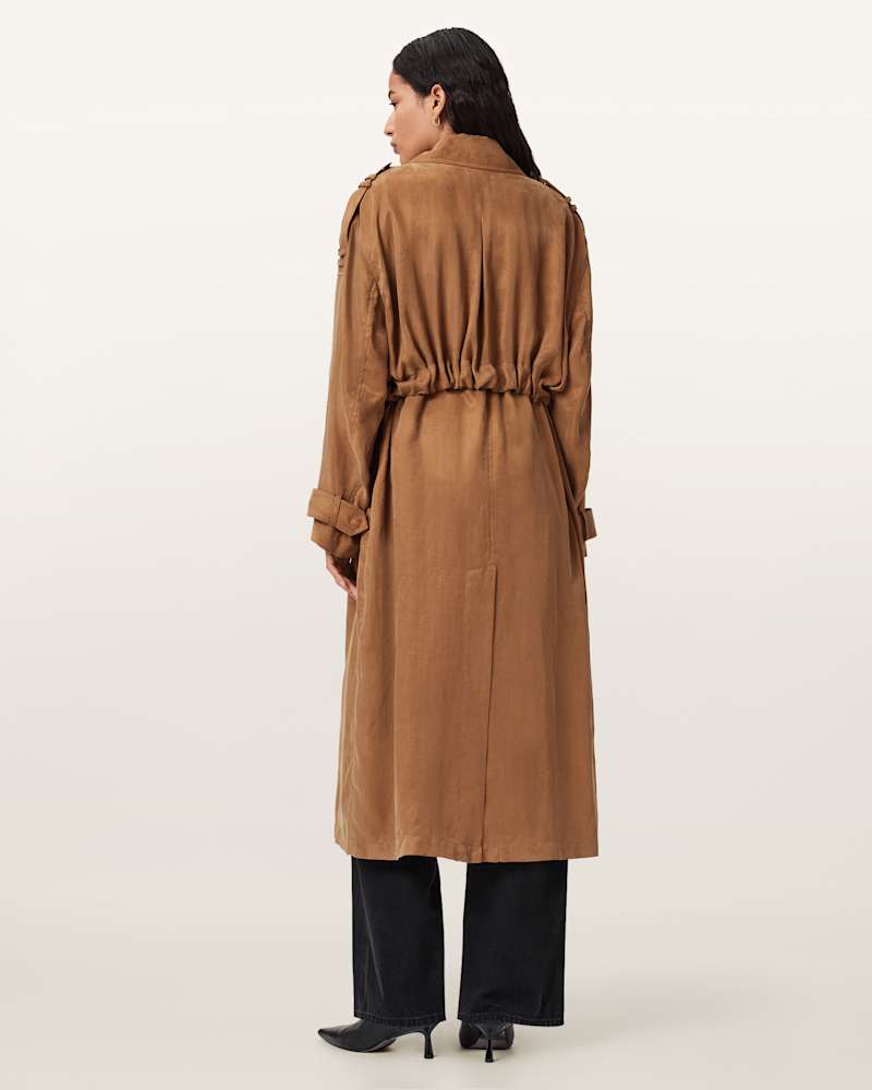Linnie Lightweight Trench Coat