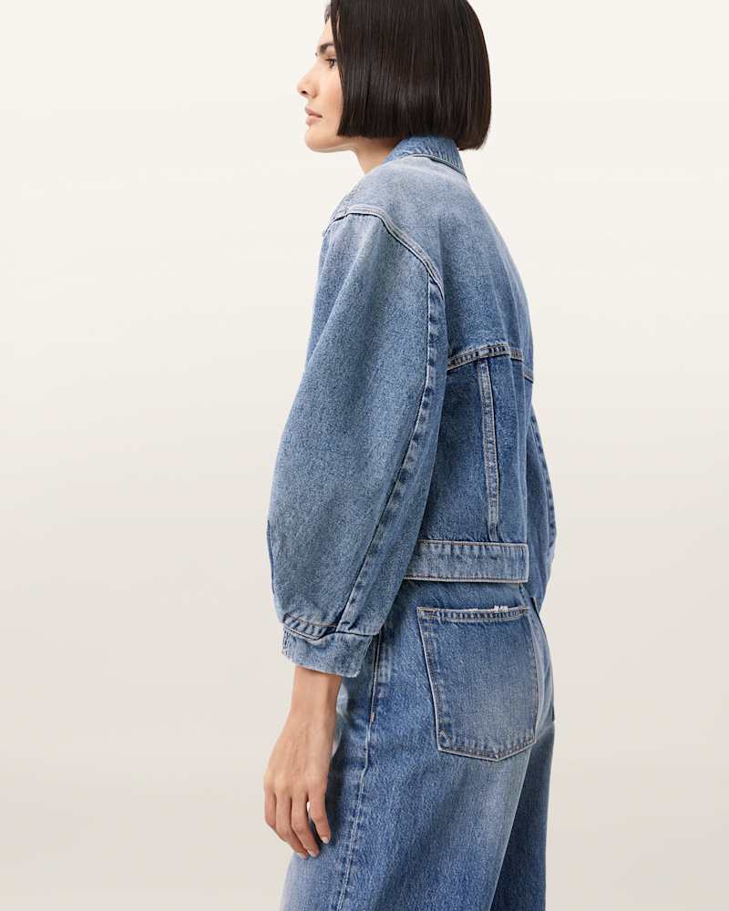 Luca Cropped Denim Jacket