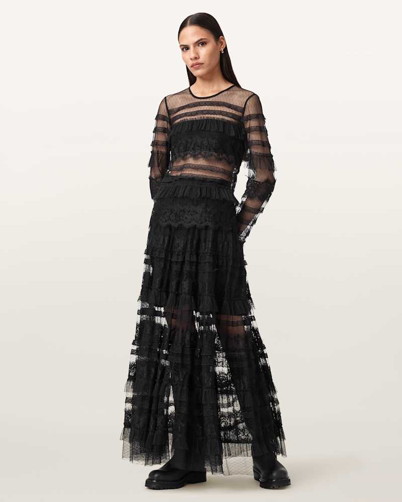 Arlea Tulle Maxi Skirt