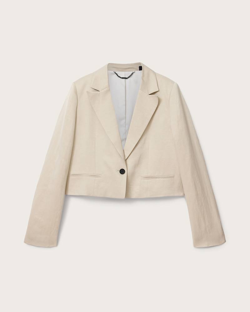 Helena Single Breasted Cropped Blazer