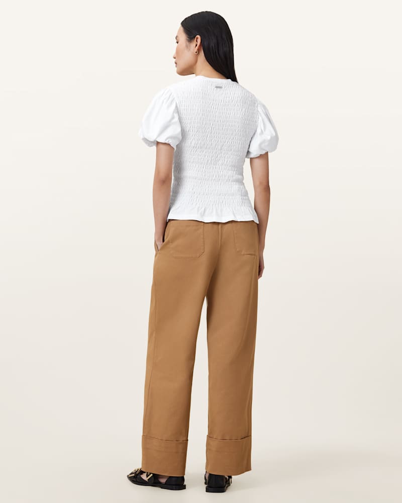 Poppy Brown Chino Trousers