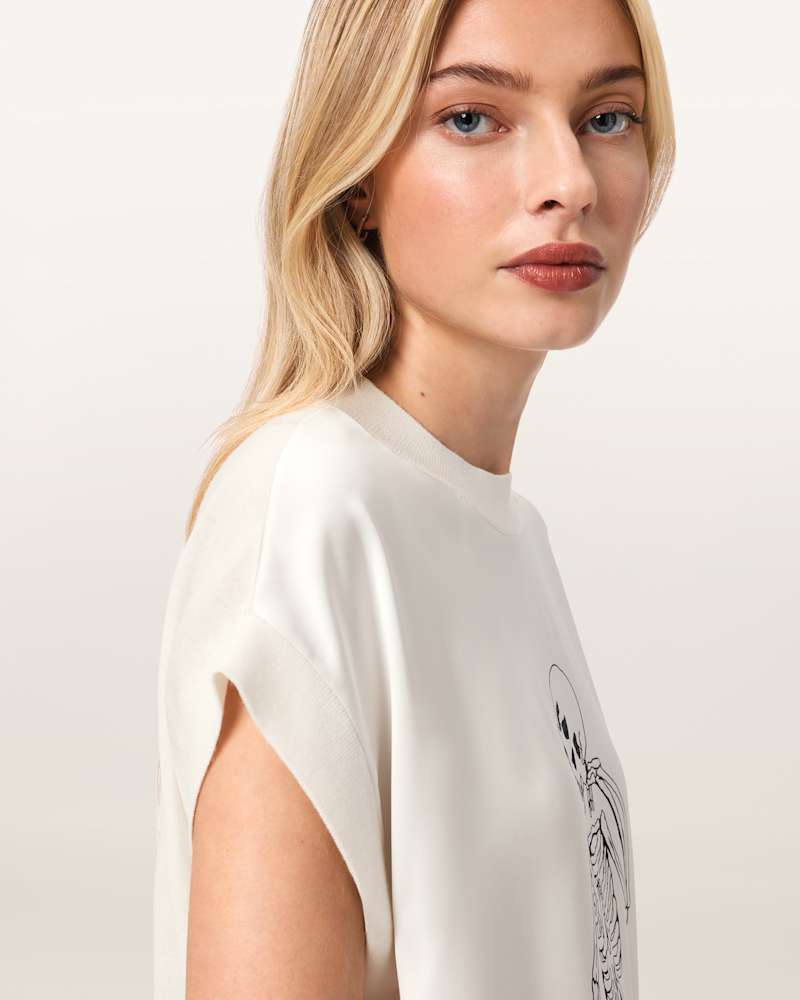 Terra Knitted Graphic T-Shirt