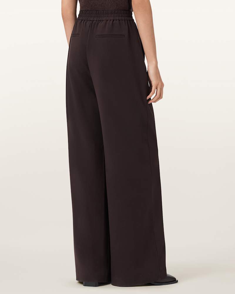Aleida Lightweight Wide Leg Trousers 