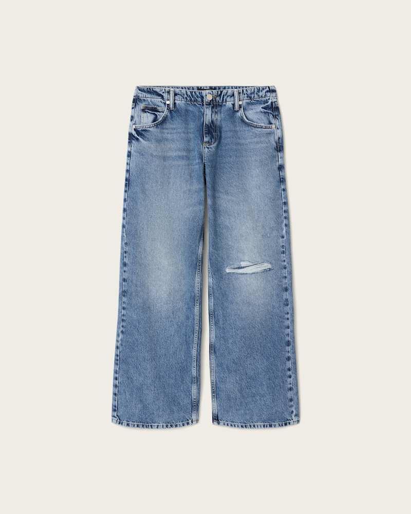 Tia Wide Leg Denim Jeans