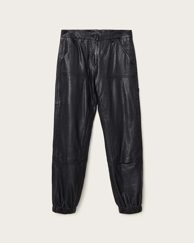 El Leather Carpenter Trousers