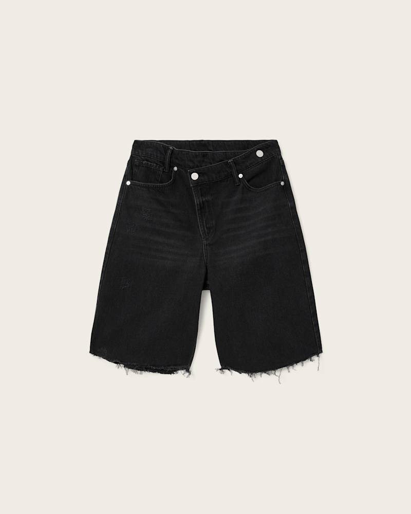 Aki Crossover Wide Leg Shorts