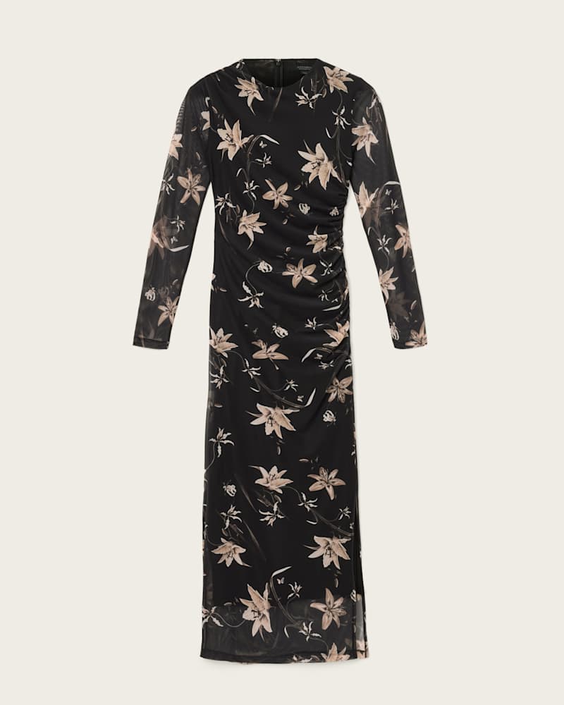 Caia Mesh Maxi Dress