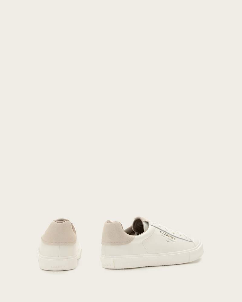 Underground Leather Low Top Trainers