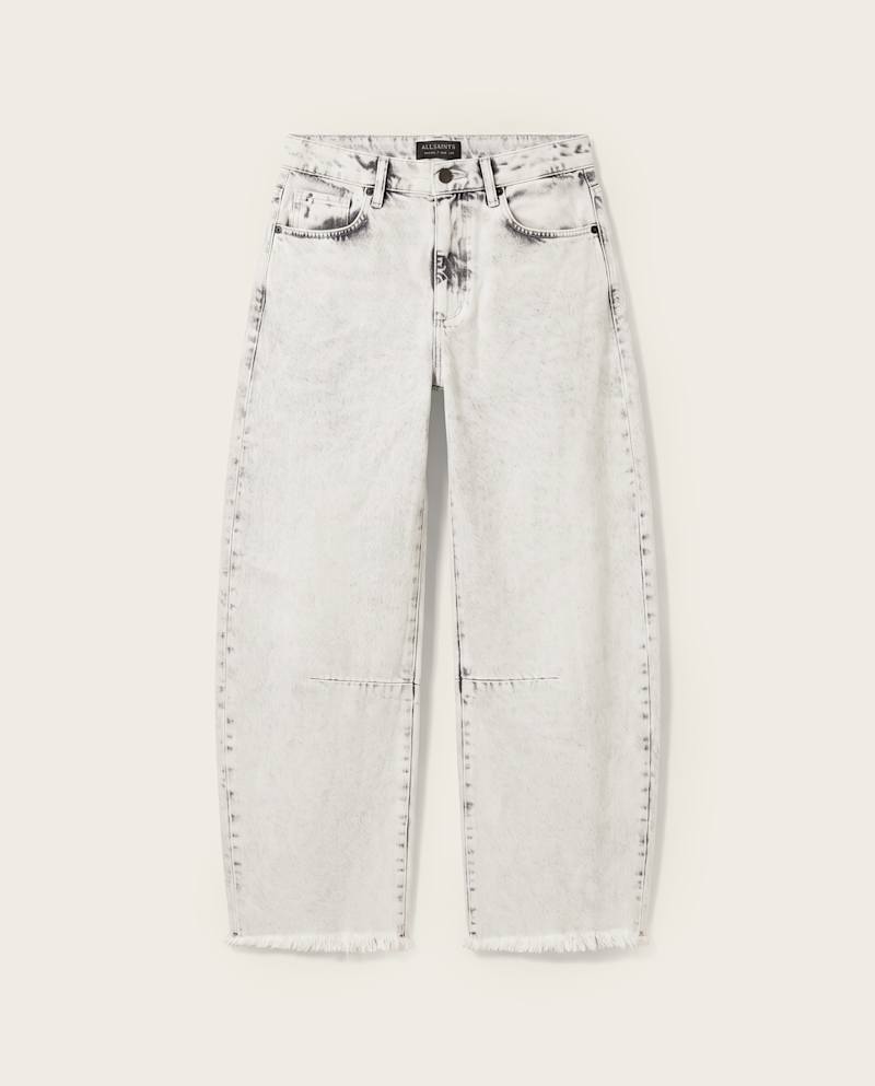 Payton High Waisted Barrel Leg Denim Jeans