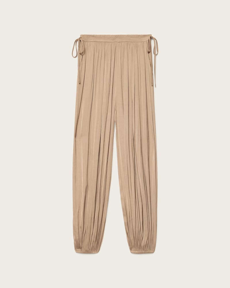 Eshe Loose Fit Satin Trousers 