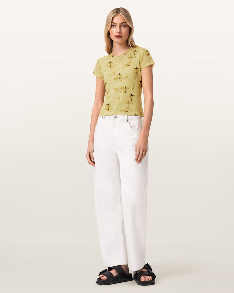 Ellie Mesh Floral T-Shirt