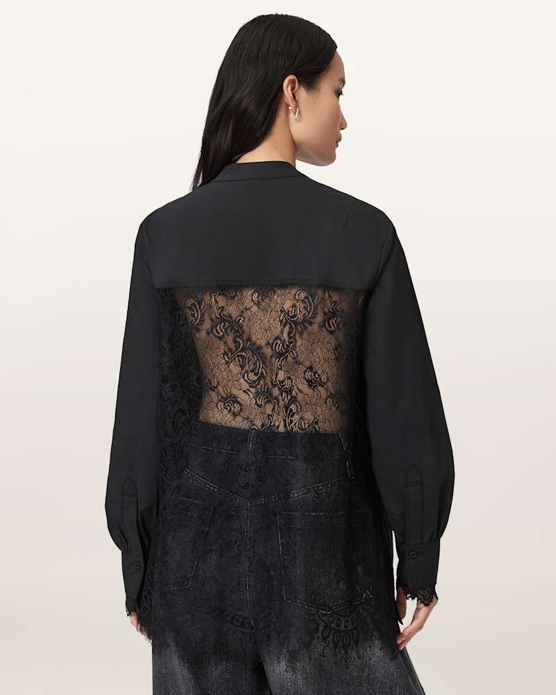 Ethel Lace Trim Shirt