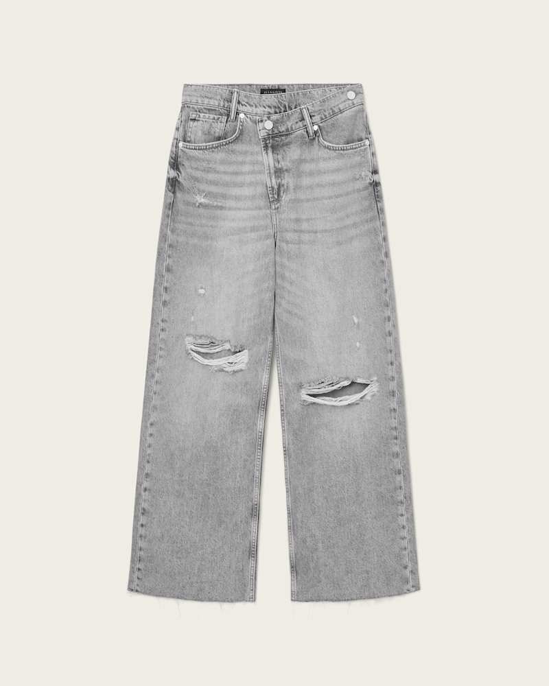 Aki Mid Rise Crossover Jeans