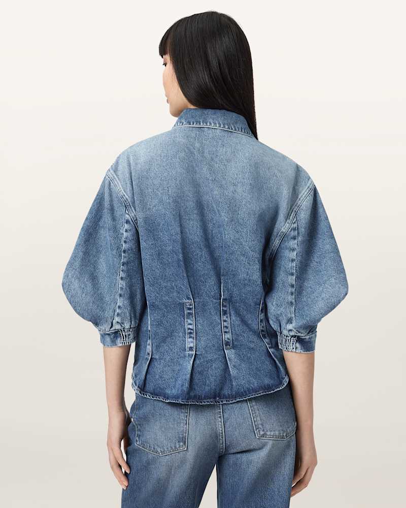 Nancy Slim Fit Denim Shirt