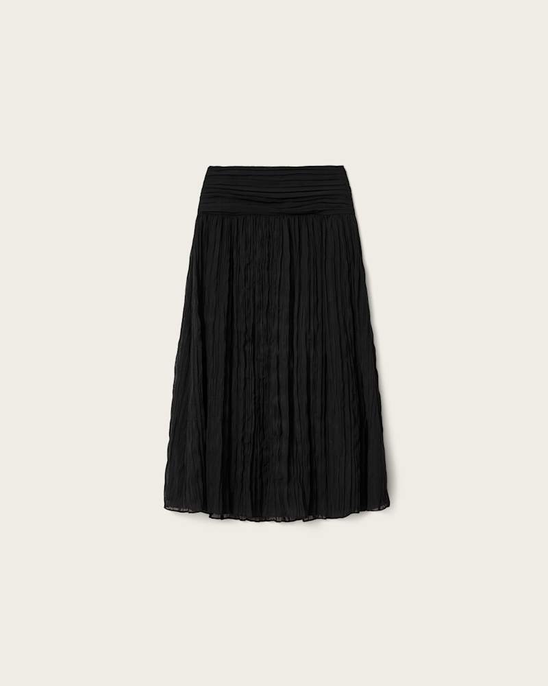 Asal Ruched Maxi Skirt