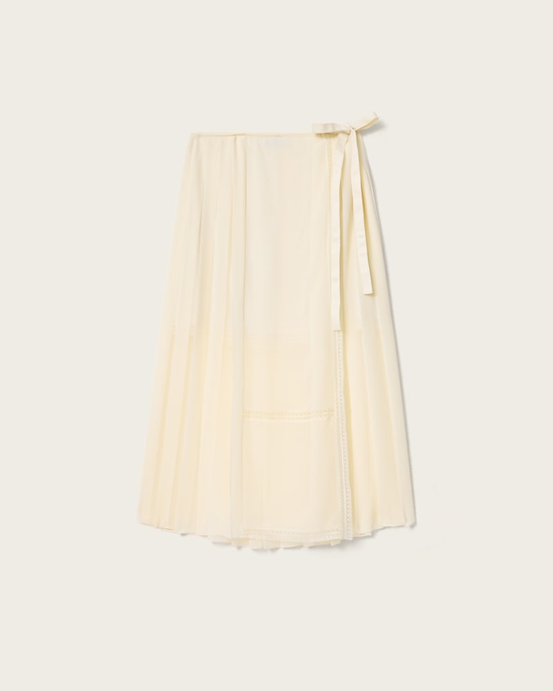 Clover Wrap Maxi Skirt