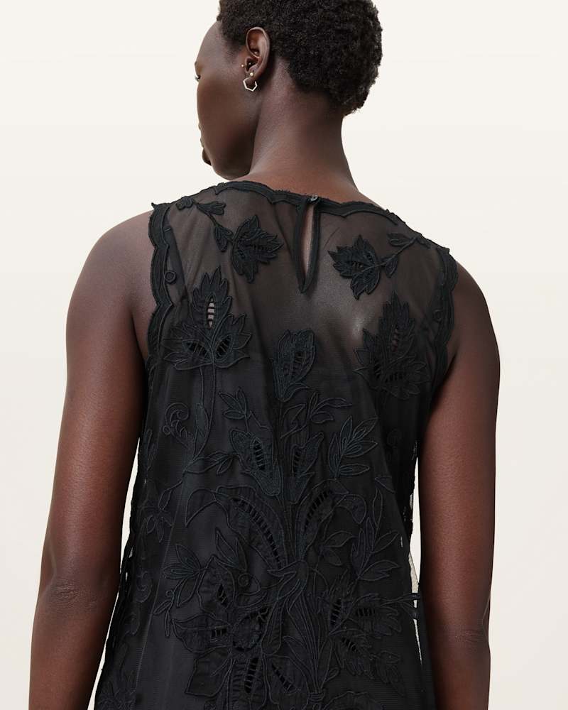 Rye Embroidered Maxi Dress
