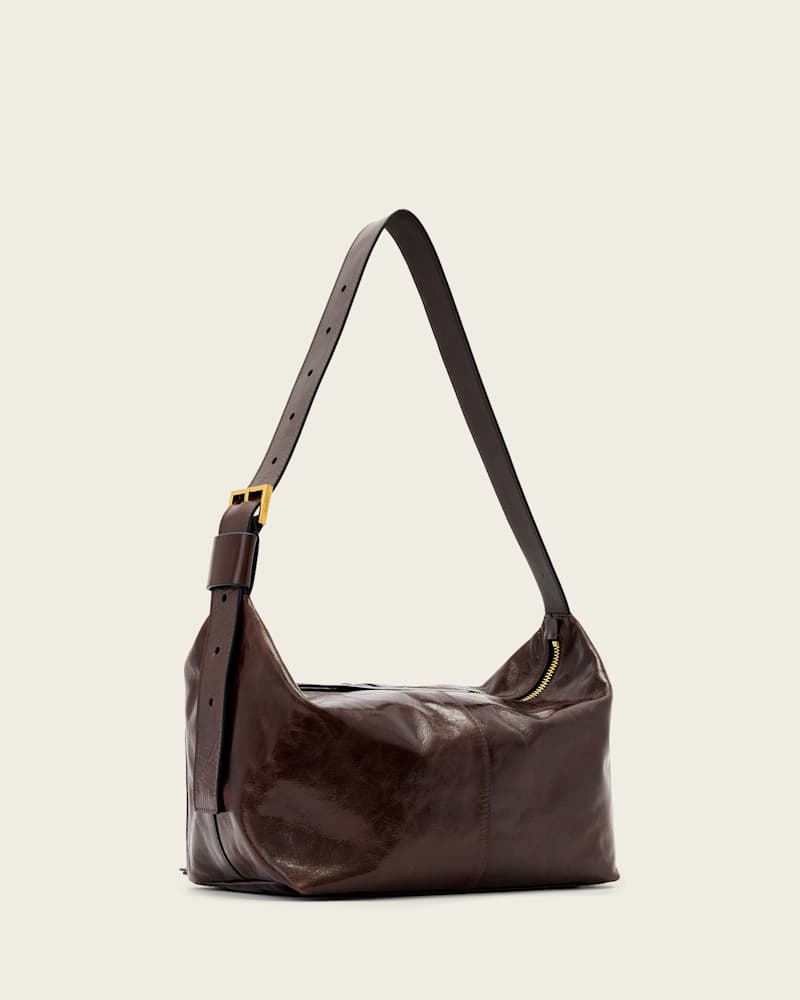 Jean Rey Leather Shoulder Bag