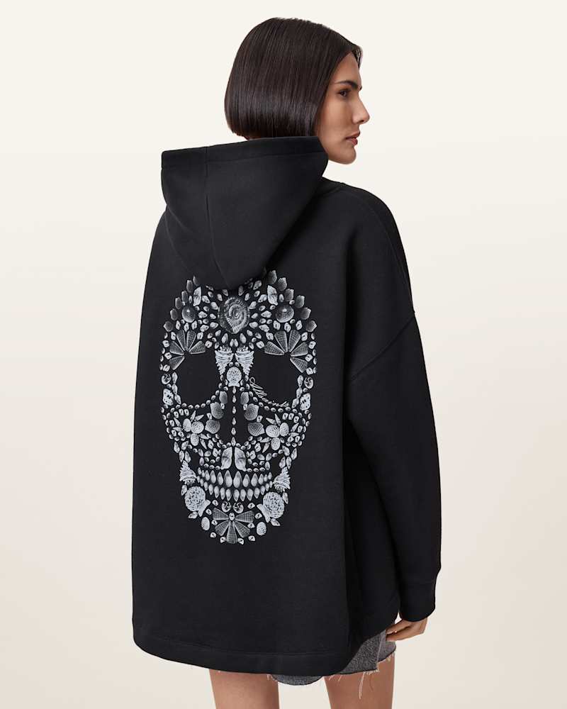 Shkull Etienne Graphic Oversized Hoodie