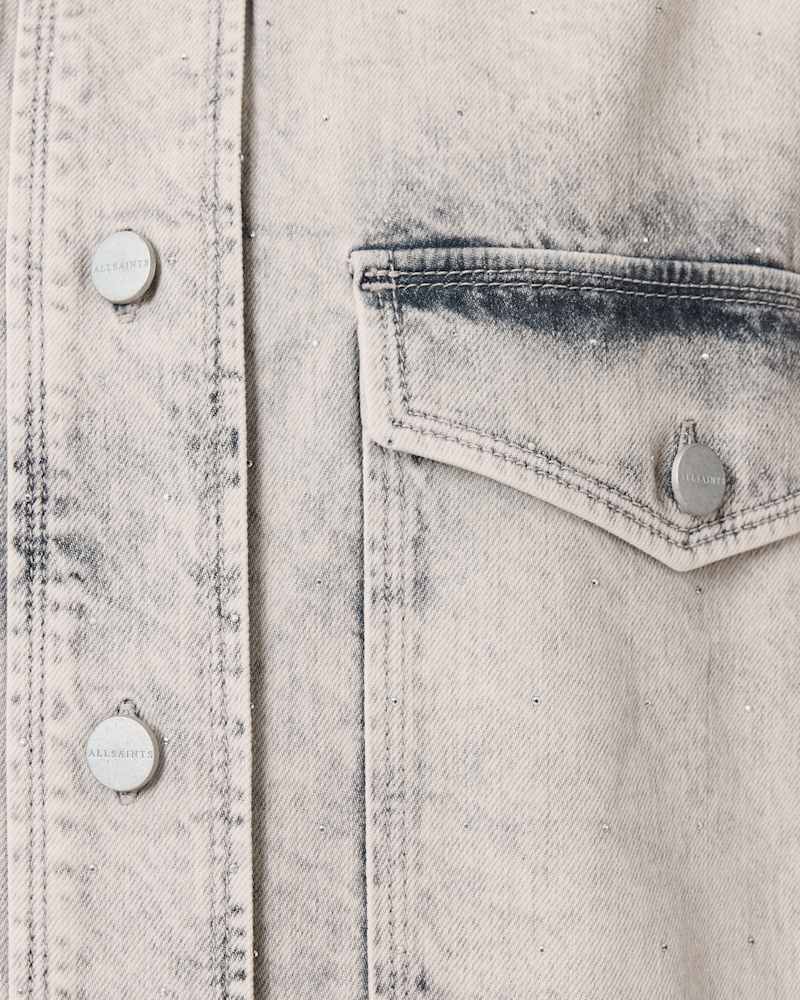 Faye Sparkle Denim Mini Dress