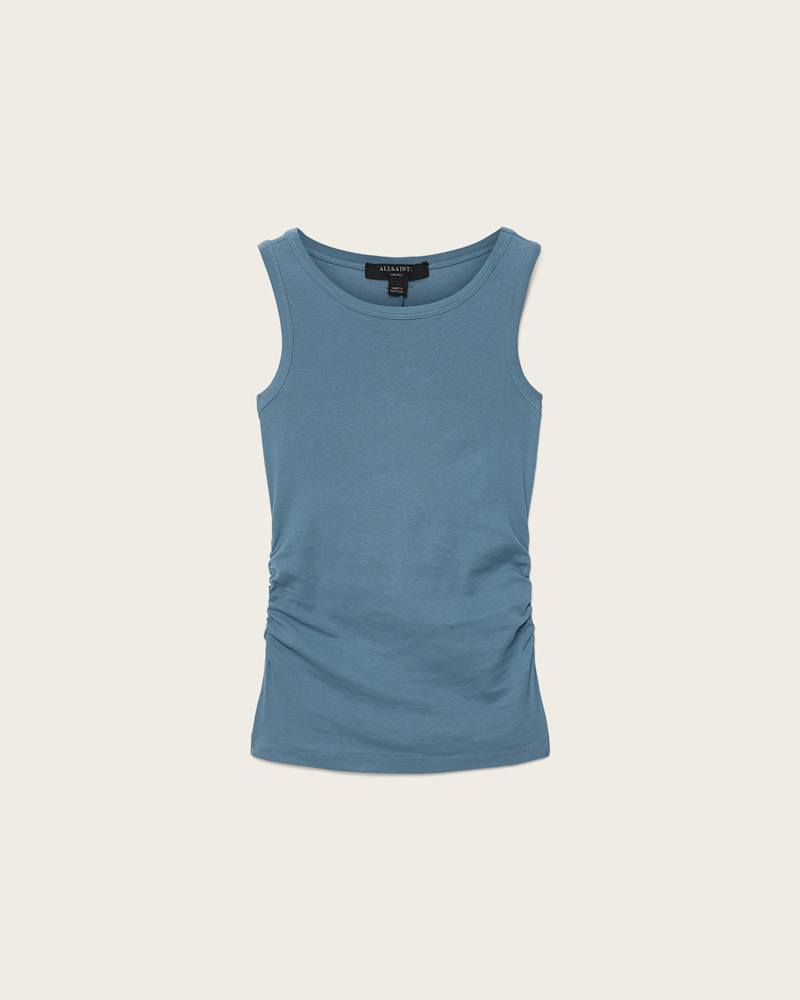 Katarina Boat Neck Slim Fit Tank Top