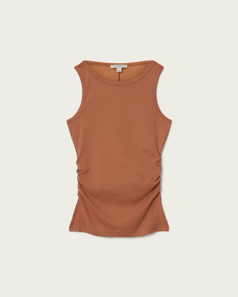Katarina Boat Neck Slim Fit Tank Top