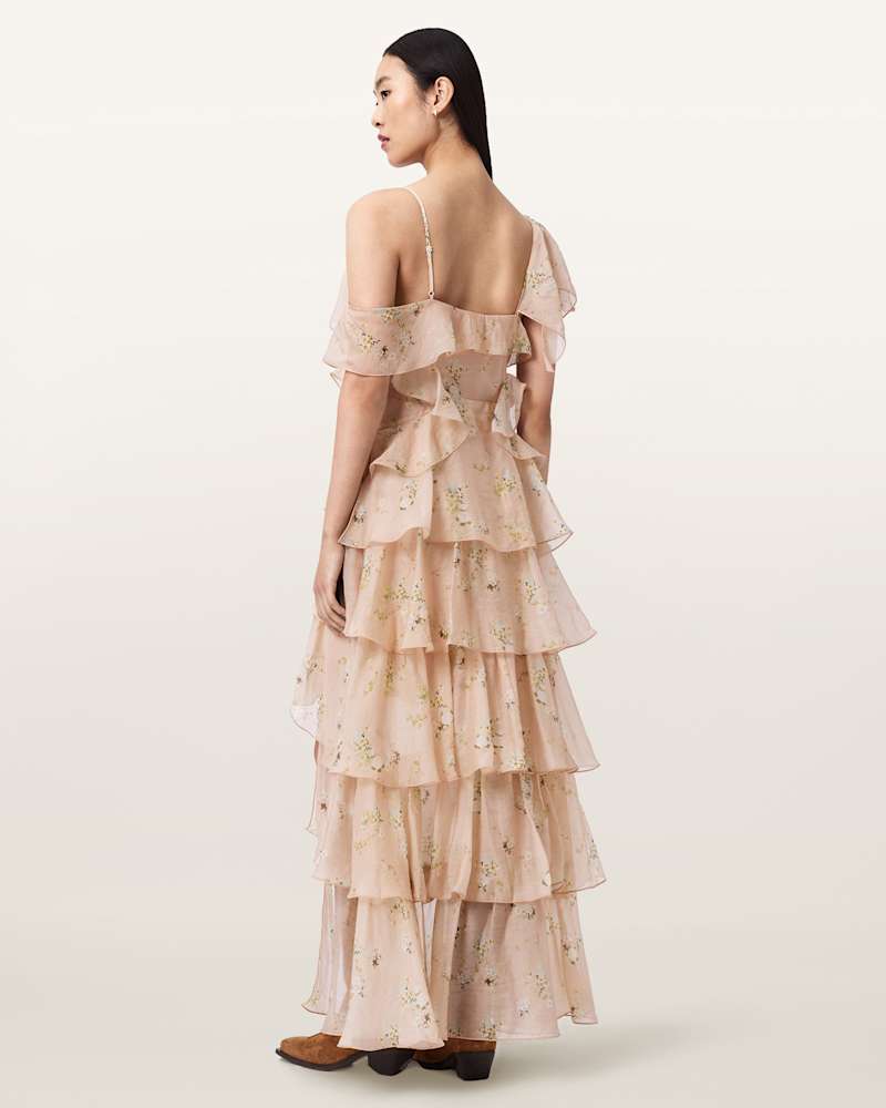 Sienna Ruffle Maxi Dress