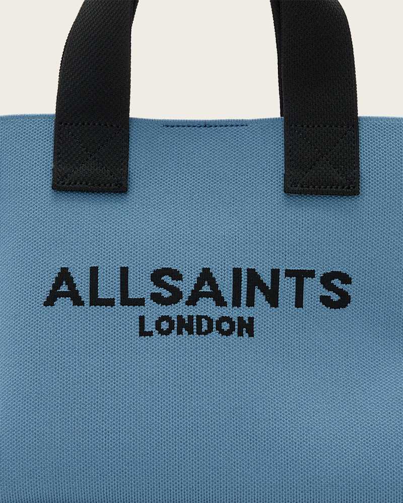 Izzy Logo Print Knitted Mini Tote Bag