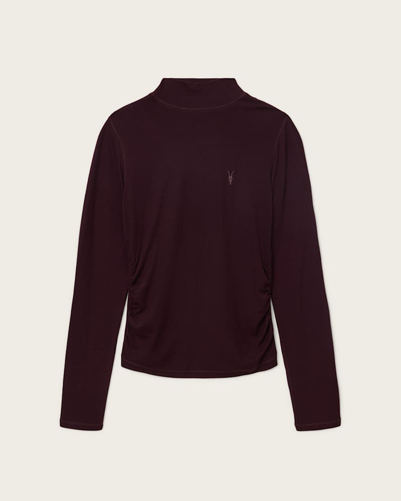Rina Long Sleeve Roll Neck T-Shirt
