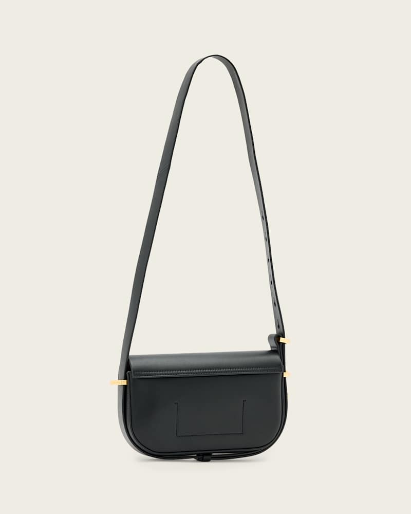 Etta Leather Satchel Crossbody Bag
