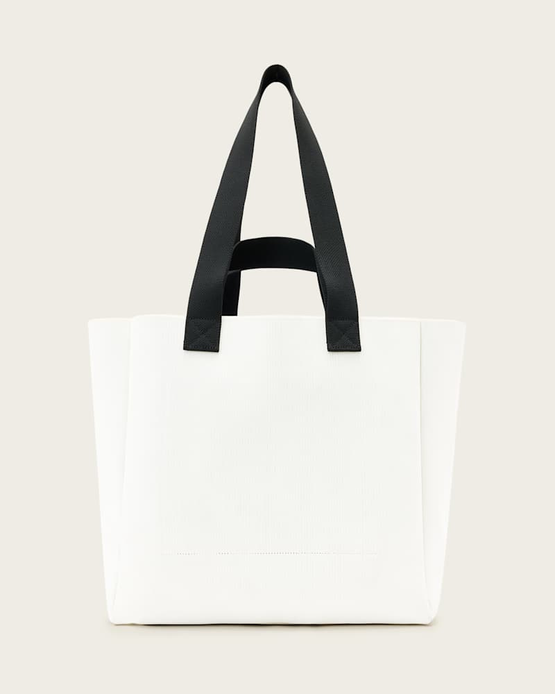 Izzy Heart Large Knitted Tote Bag