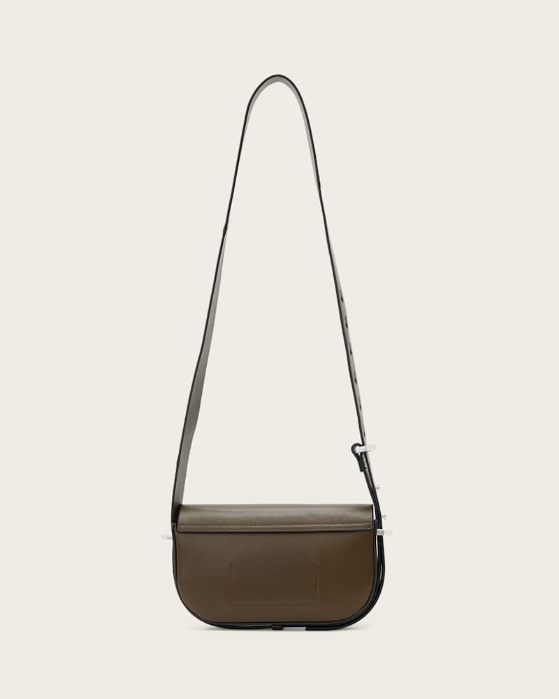 Etta Leather Satchel Crossbody Bag