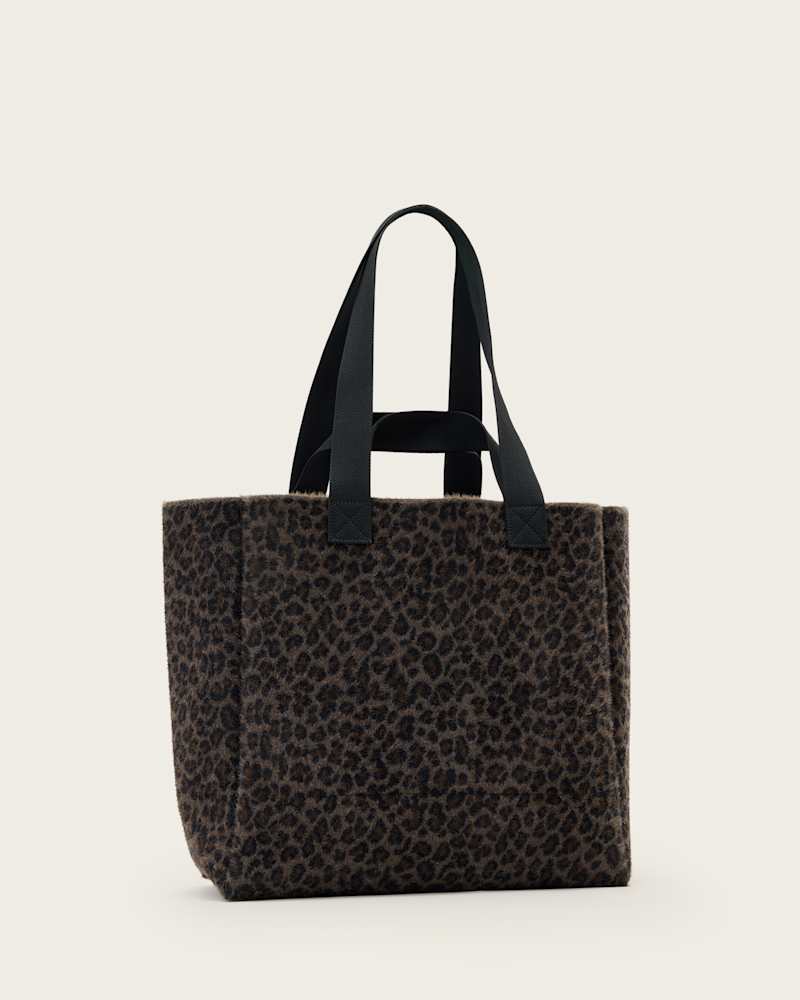 Izzy Leopard Large Tote Bag