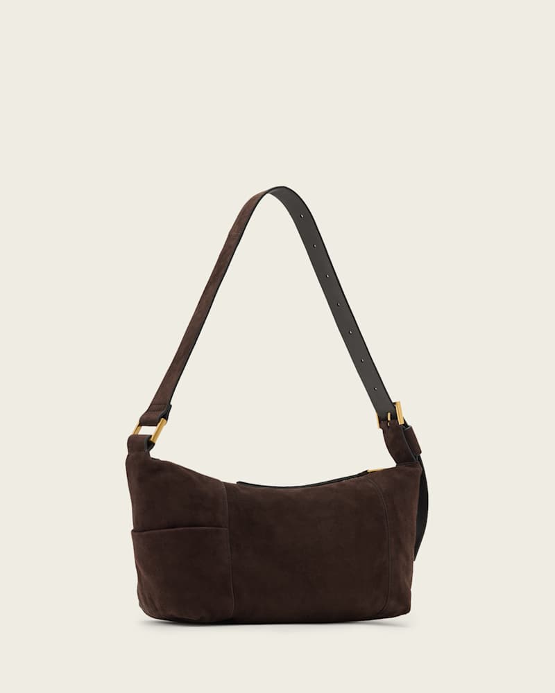 Vega Suede Shoulder Bag