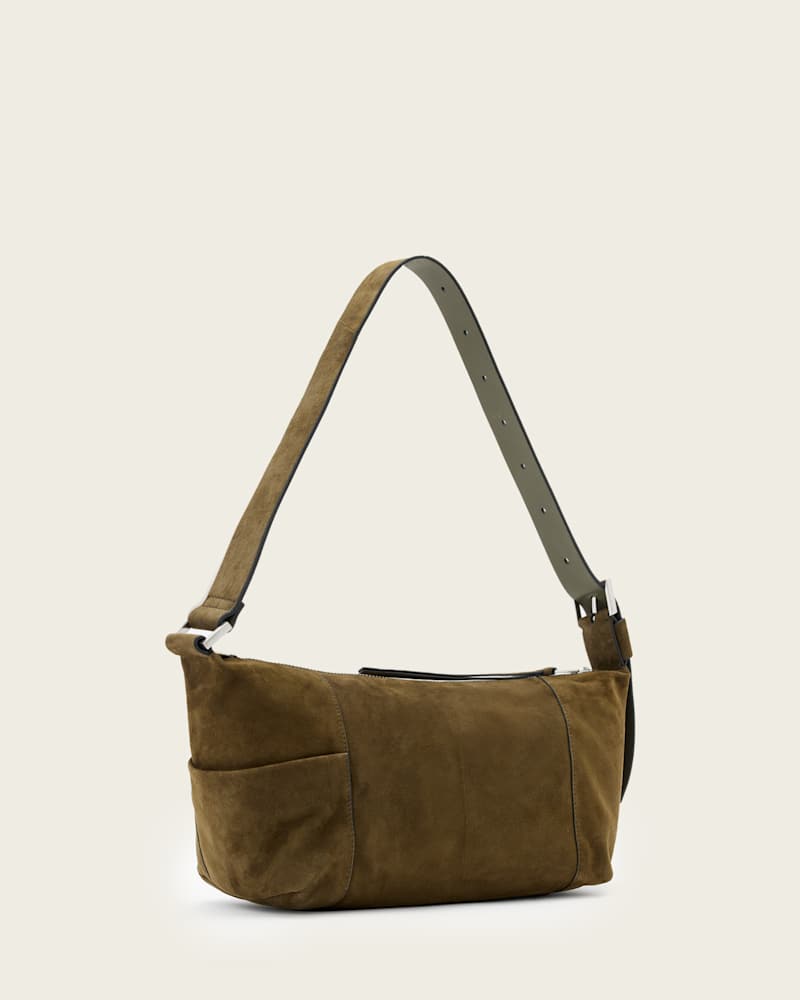 Vega Suede Shoulder Bag