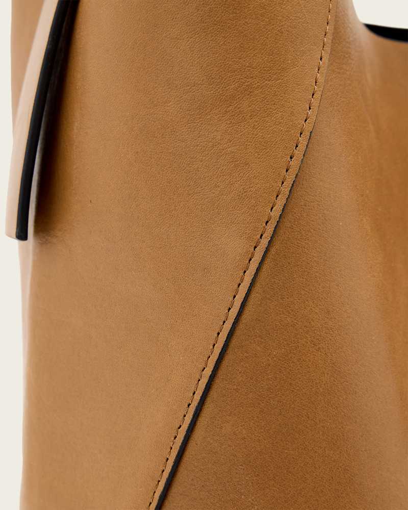 Luna Leather Hobo Shoulder Bag