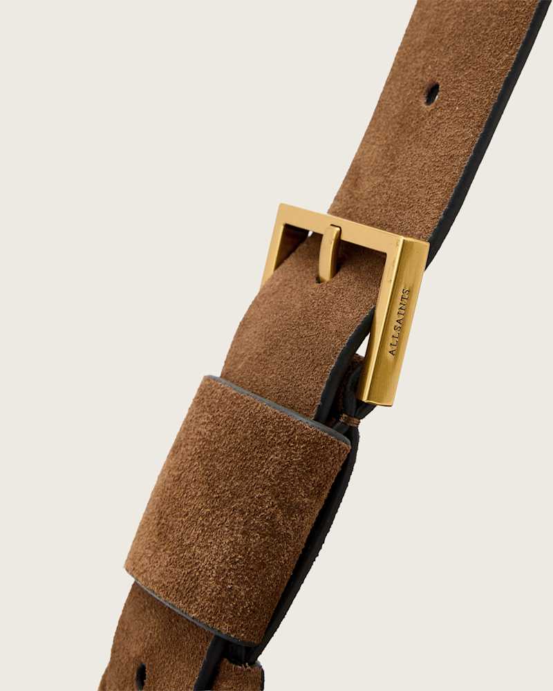 Jean Rey Suede Shoulder Bag