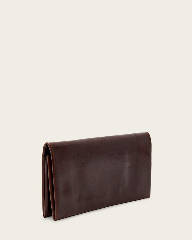 Harluna Leather Clutch Bag