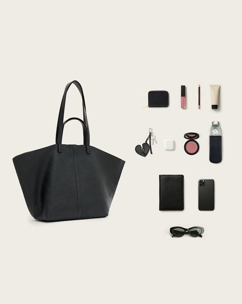 Phoenix Spacious Leather Tote Bag