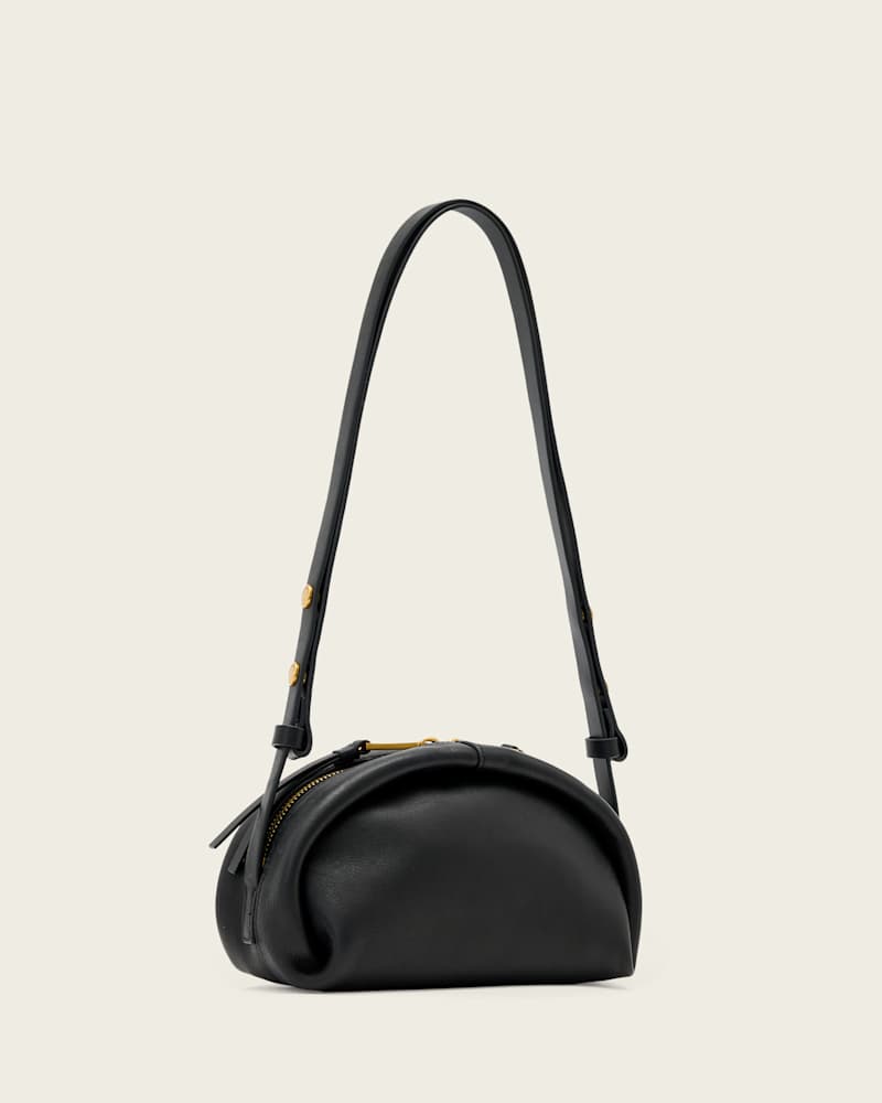 Rosalie Arc Leather Crossbody Bag