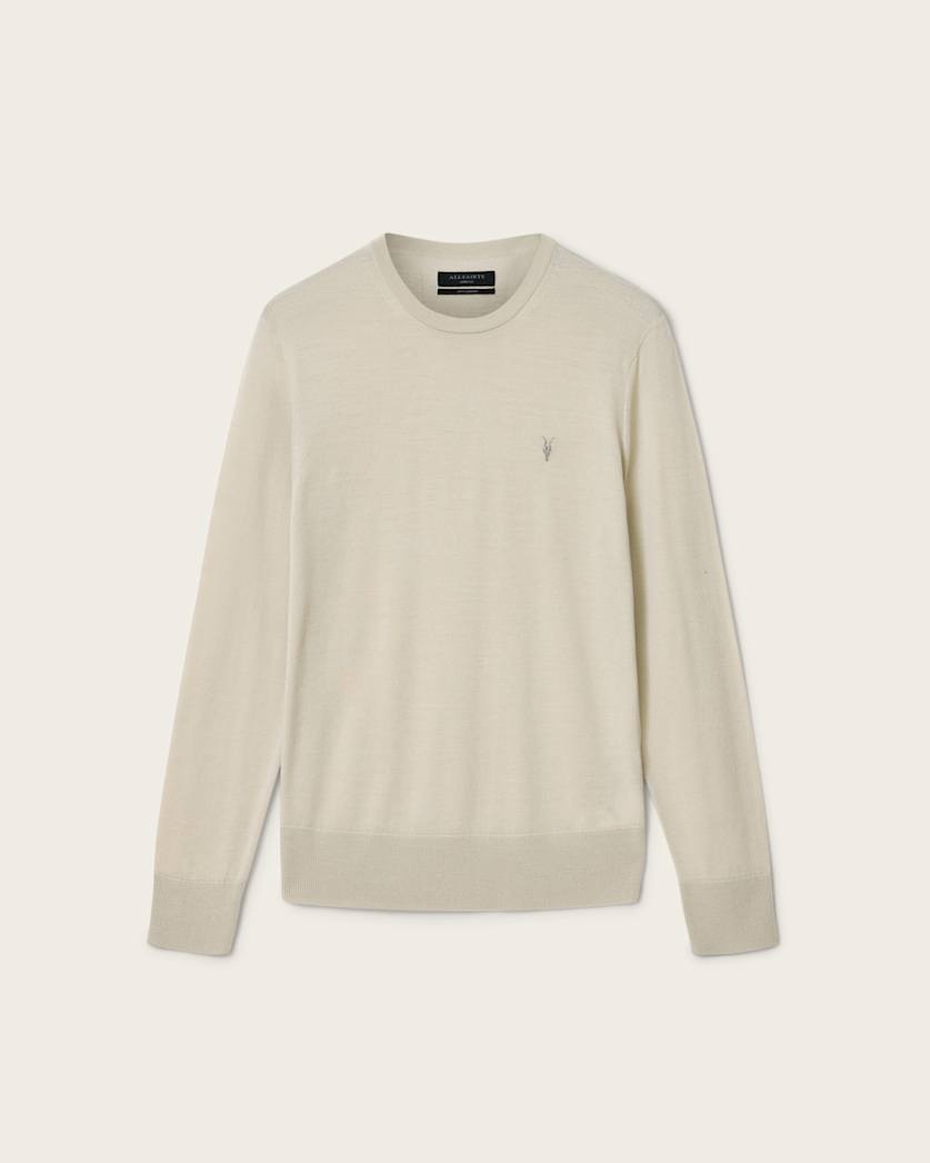 Mode Merino Crew Neck Ramskull Jumper