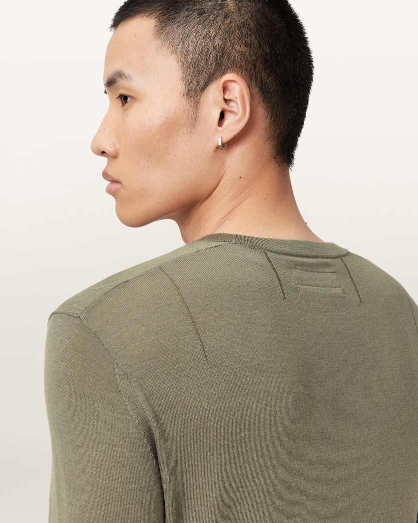 Mode Merino Crew Neck Ramskull Jumper