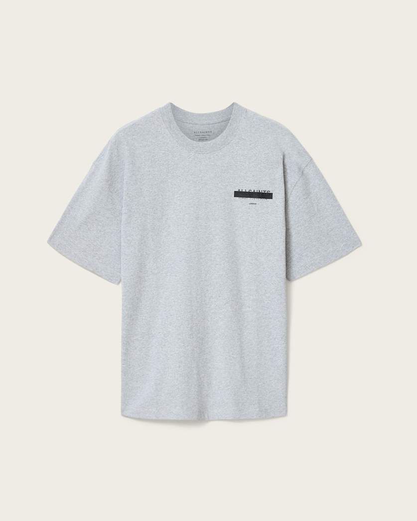 Redact Oversized Embroidered Logo T-Shirt