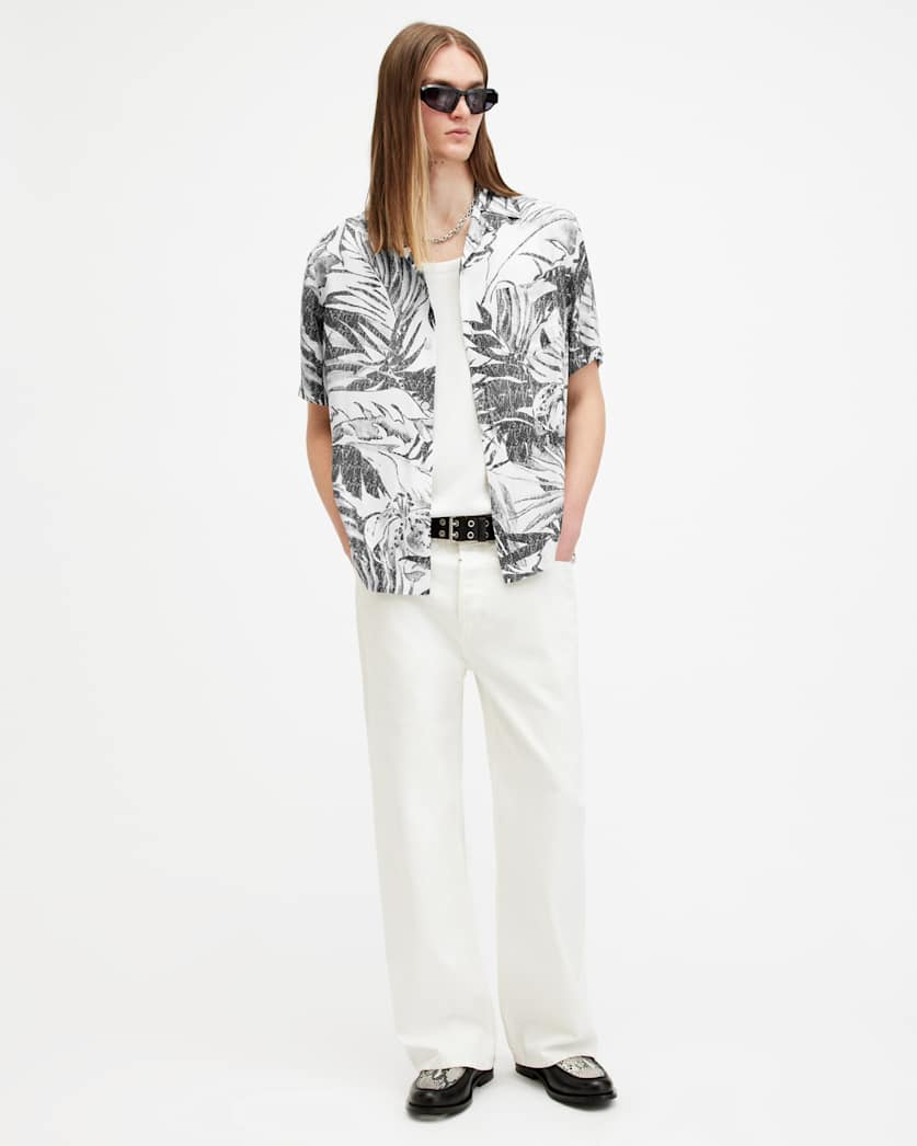 Pulse Printed Relaxed Fit Shirt
