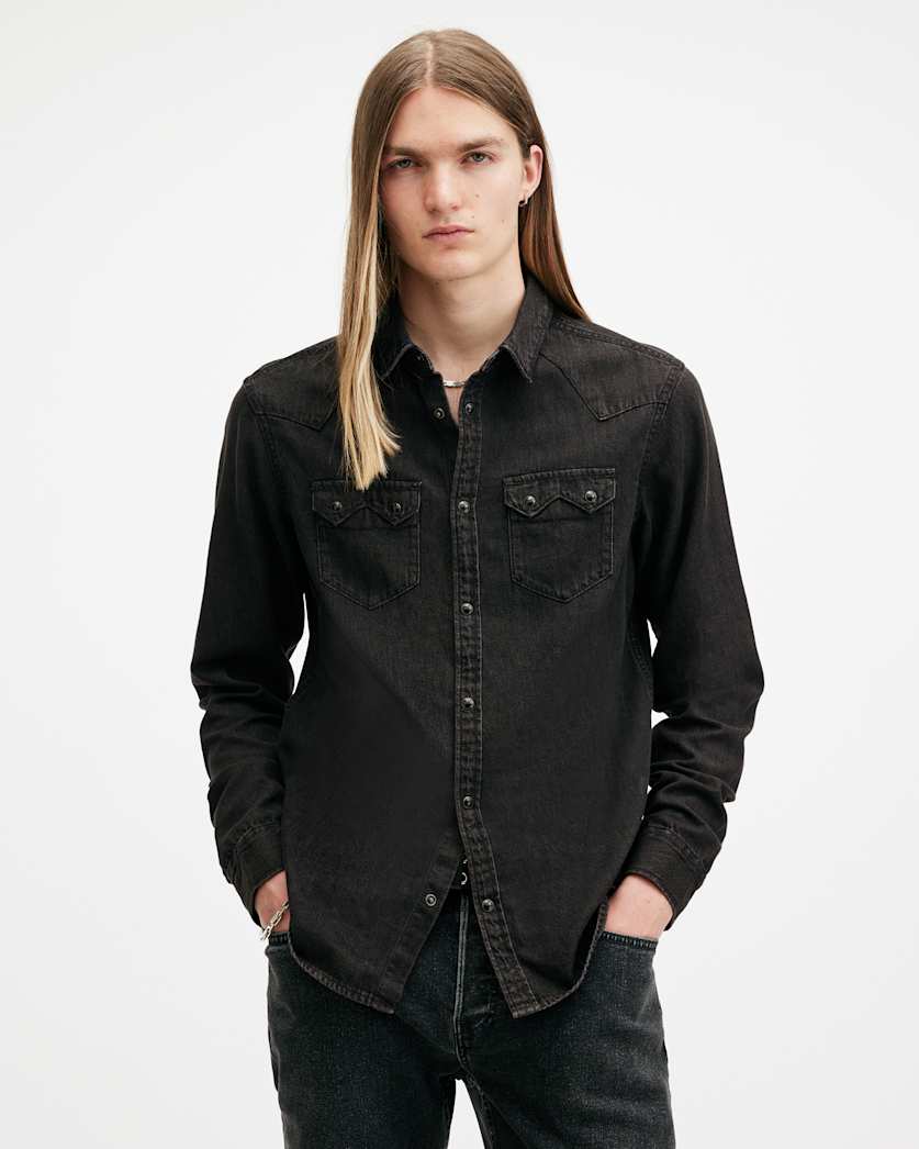 Rock Western Denim Shirt